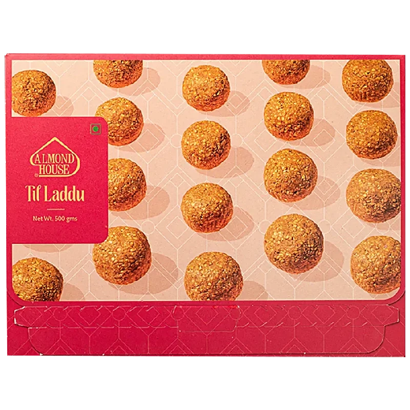 Almond House Till Laddu (MAP), 500 g-1.webp